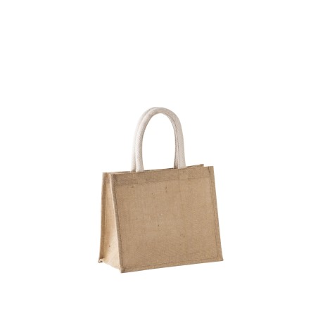 Jute canvas tote - medium