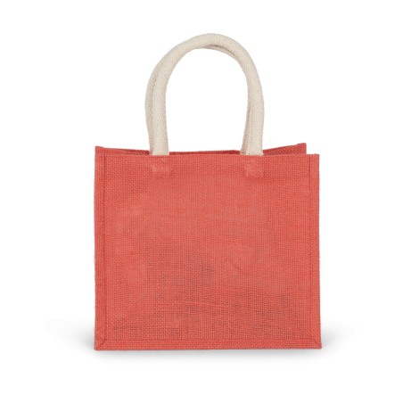 Jute canvas tote - medium
