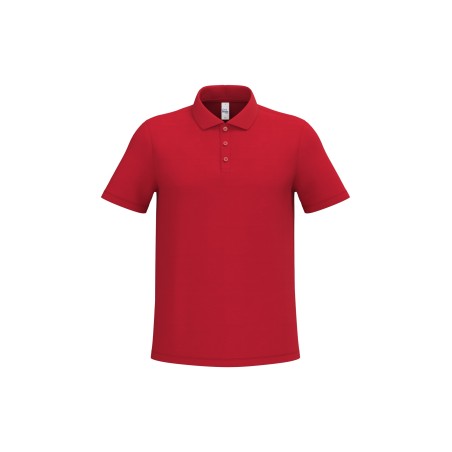 Polo punto piqué hombre