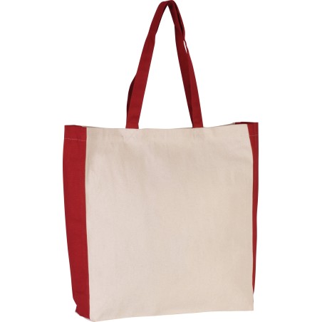 Two-tone tote bag