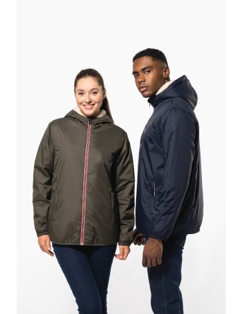 Chaqueta con forro de sherpa unisex