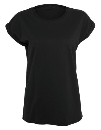 Camiseta ecorresponsable mangas vueltas mujer 2
