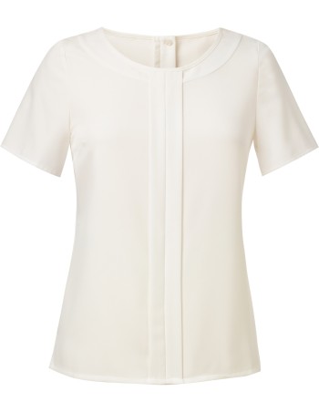 Blusa Felina de crêpe de China 2