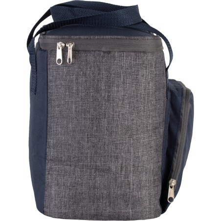 Bolsa isotérmica con bolsillo con cremallera
