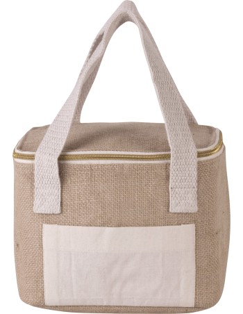 Jute cool bag - small size