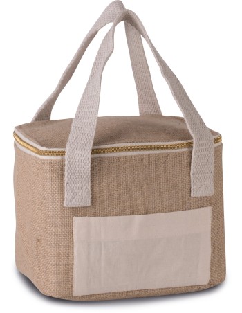 Jute cool bag - small size 2
