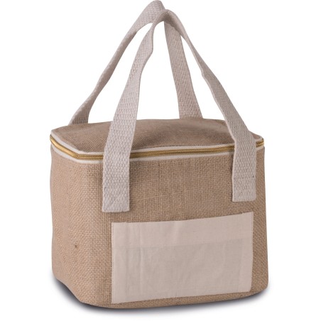 Jute cool bag - small size