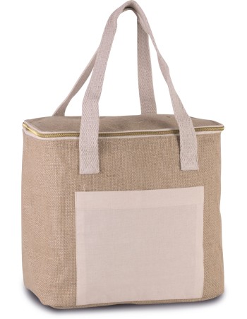 Bolsa isotérmica de yute - modelo mediano 2