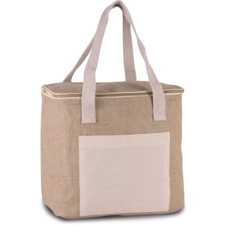 Bolsa isotérmica de yute - modelo mediano