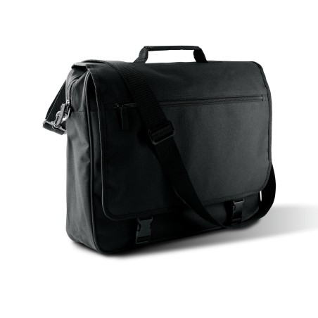 Document bag with front flap