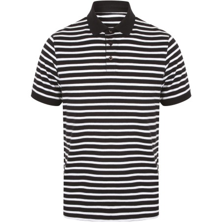 Polo jersey a rayas