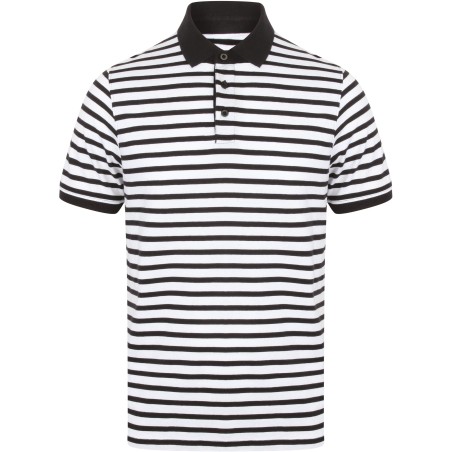 Polo jersey a rayas