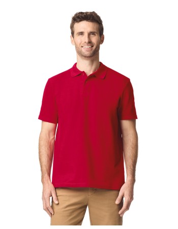 Softstyle Men\\\'s Double Piqué Polo Shirt
