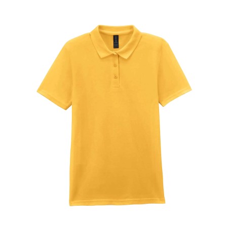 Softstyle Ladies\\\' Double Piqué Polo Shirt