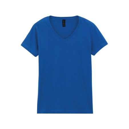 Camiseta SoftStyle cuello de pico mujer