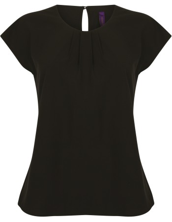 Top cuello plisado mujer 2