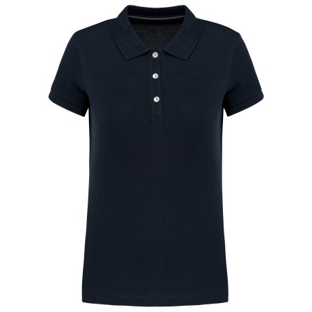 Polo Supima® maga corta mujer