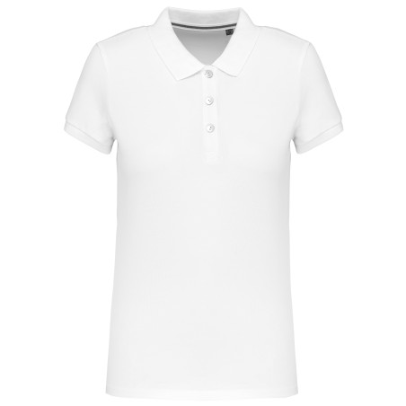 Polo Supima® maga corta mujer