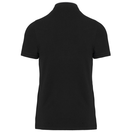 Polo con cuello mao manga corta hombre