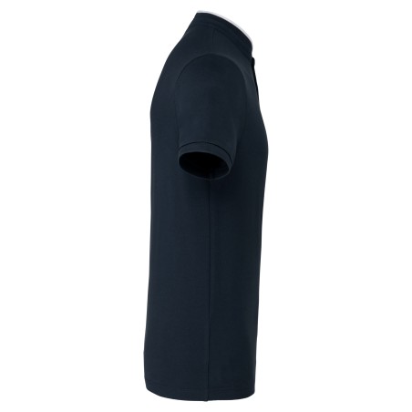 Polo con cuello mao manga corta hombre
