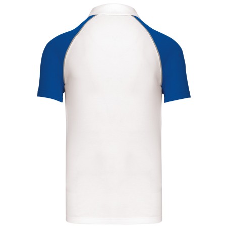 Polo baseball manga corta