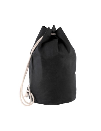 Cotton sailor-style bag with drawstring 2