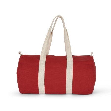 Cotton canvas hold-all bag