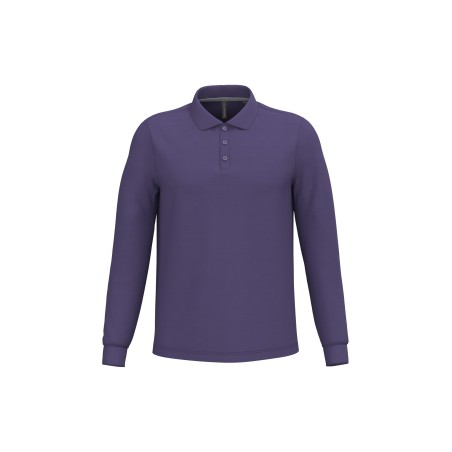 Polo manga larga hombre