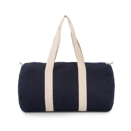 Cotton canvas hold-all bag