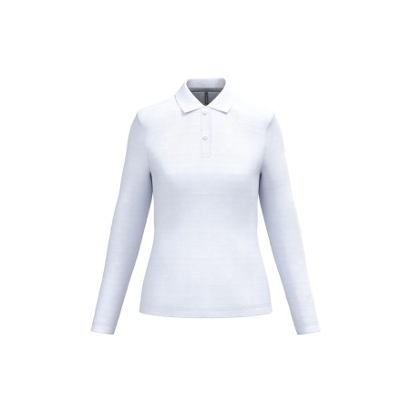 Polo manga larga mujer