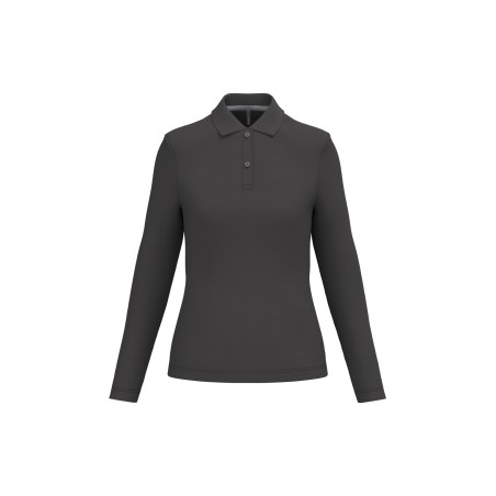 Polo manga larga mujer