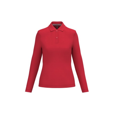 Polo manga larga mujer