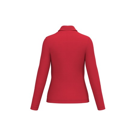 Polo manga larga mujer