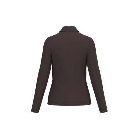 Polo manga larga mujer
