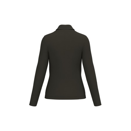 Polo manga larga mujer
