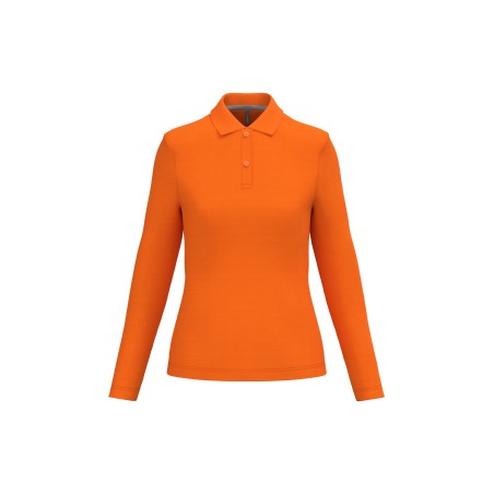 Polo manga larga mujer