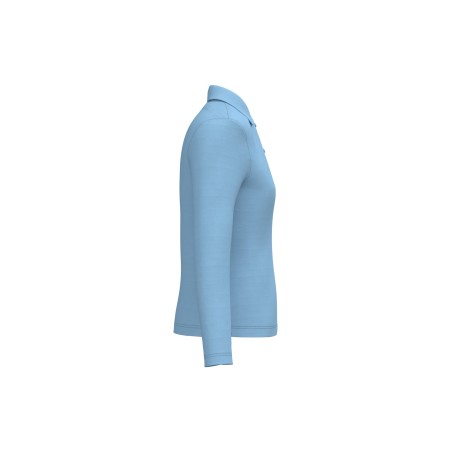 Polo manga larga mujer