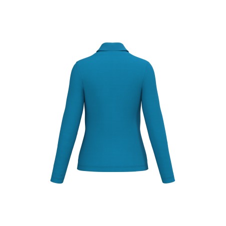 Polo manga larga mujer