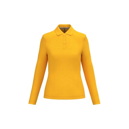 Polo manga larga mujer