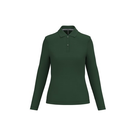 Polo manga larga mujer