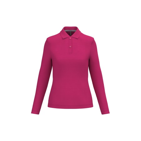 Polo manga larga mujer