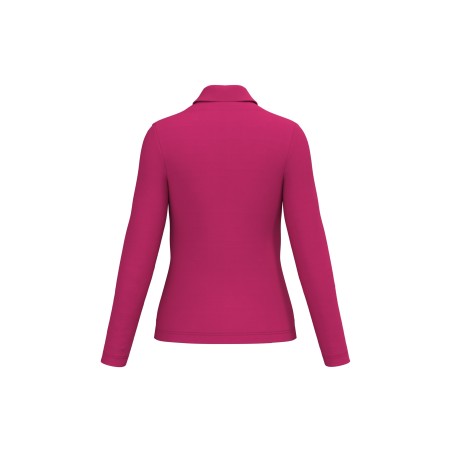 Polo manga larga mujer