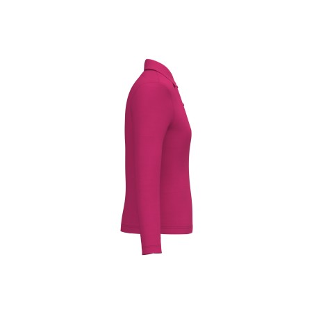 Polo manga larga mujer