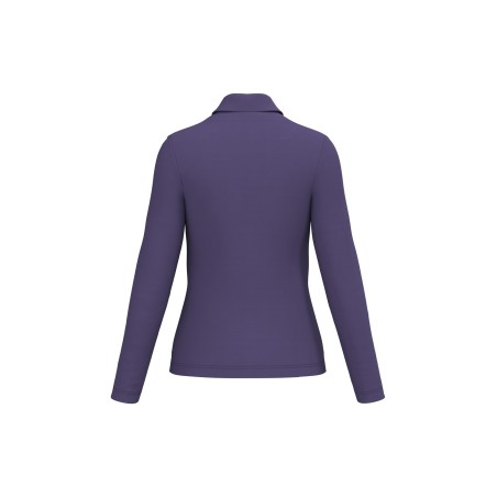 Polo manga larga mujer