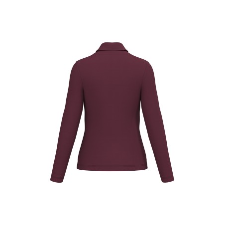 Polo manga larga mujer