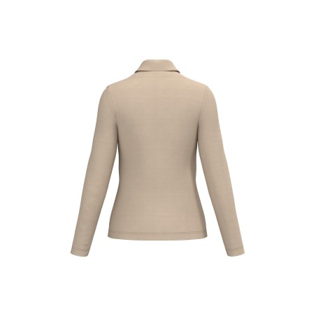 Polo manga larga mujer