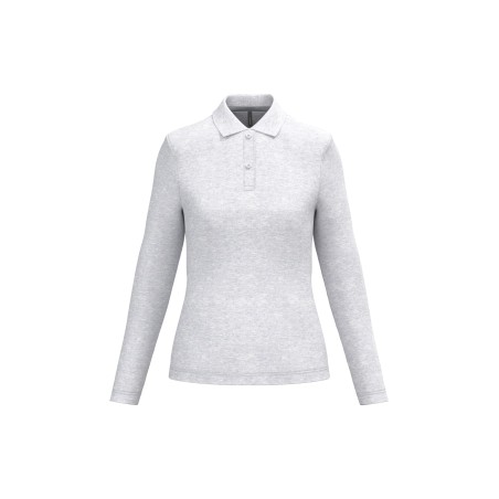 Polo manga larga mujer