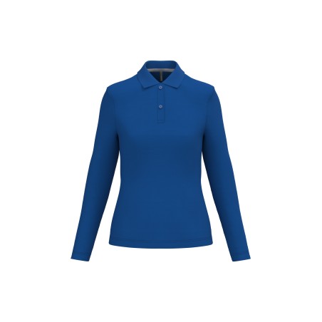 Polo manga larga mujer