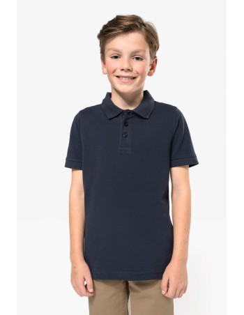 Polo manga corta infantil