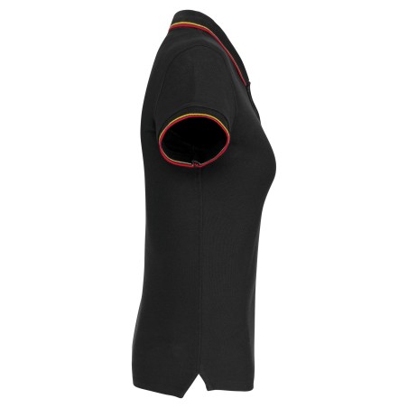 Polo de manga corta mujer